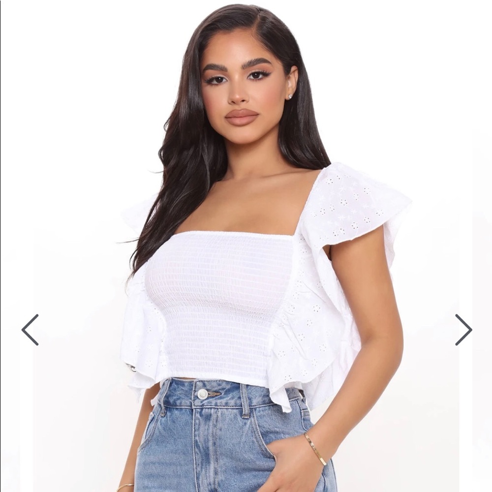 Ruffle top